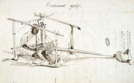 Tisserand yolof, esclave à Gorée.