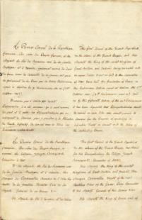 Traité d'Amiens - première page