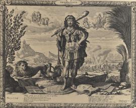Louis XIII sous la figure d'hercule