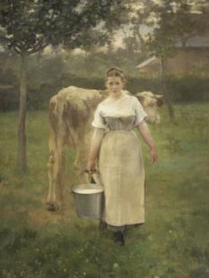 Manda Lamétrie, fermière.