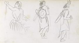 Album des Pyrénées : trois indiens.