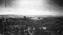 Episode du siège de Rome : prise du bastion n° 8 à la porte de San Pancrazio, le 30 juin 1849.