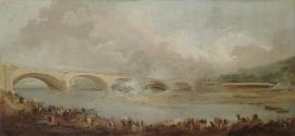 Le Décintrement du pont de Neuilly, le 22 septembre 1772