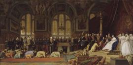 Réception des ambassadeurs du Siam par Napoléon III et l'impératrice Eugénie