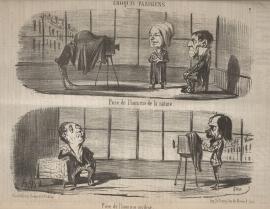 <i>Pose de l'homme de la nature - Pose de l'homme civilisé</i>