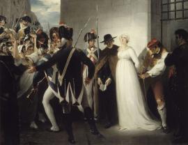 Marie-Antoinette quittant la Conciergerie