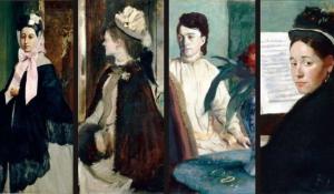La femme bourgeoise chez Degas_miniature