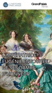 L'impératrice Eugénie entourée de ses dames d'honneur