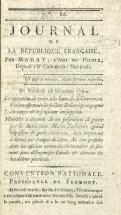 Journal de la République française, par Marat, L'Ami du peuple, n° 86. Vendredi 28 décembre 1792.