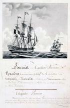 Première page du journal historique et de navigation du Capitaine de Vaisseau Nicolas Baudin