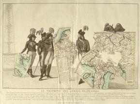 Le triomphe des armées françaises.