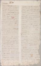 Note autographe du général Bonaparte sur les événements de Venise.1797.