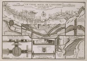 Le canal royal de Languedoc pour la jonction des deux mers, Océan et Méditerranée