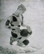 Nijinski dans le rôle du Faune.