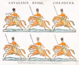 Cavalerie russe. Cosaques