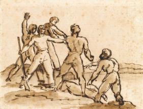 Assassinat de Fualdès le 19 mars 1817 : translation du cadavre.