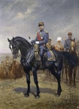 Le maréchal Foch et les Alliés.