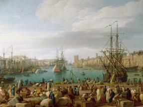 Intérieur du port de Marseille.