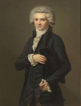 Maximilien Robespierre en habit de député du Tiers Etat, d'après Adélaïde LABILLE-GUIARD (1749-1803).