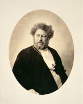 Portrait d'Alexandre Dumas en costume russe