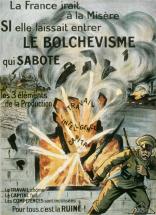 La France irait à la misère si elle laissait entrer le bolchevisme...