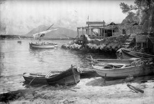 La Brise de mer. Guinguette à Port-Méjean