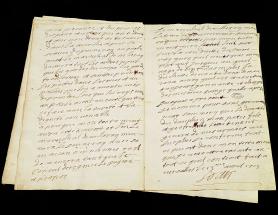 Testament de Louis XIV : pages 2 et 3 du premier codicille