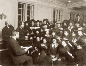 G. Charpentier - Cours de chant de l'oeuvre de Mimi Pinson