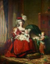 Marie-Antoinette de Lorraine-Habsbourg, reine de France, et ses enfants
