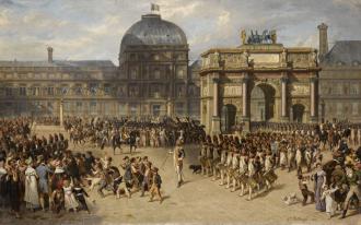 Un Jour de revue sous l'Empire (1810)