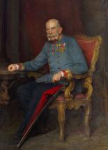 Portrait de l'empereur François-Joseph d'Autriche âgé