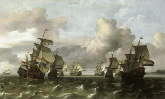 Le Retour de la flotte de la Compagnie des Indes néerlandaises