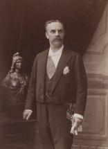 Casimir-Périer. Président de la République, avec en arrière-plan Marianne