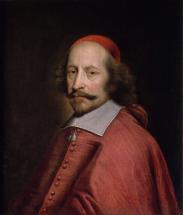 le cardinal de Mazarin en buste de 3/4