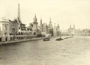 Vue de la Seine - expo universelle 190