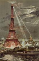 Embrasement de la Tour Eiffel