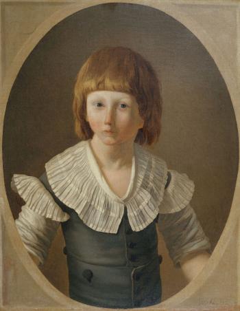 Portrait de Louis XVII à la prison du Temple - VIEN Joseph-Marie, Le Jeune