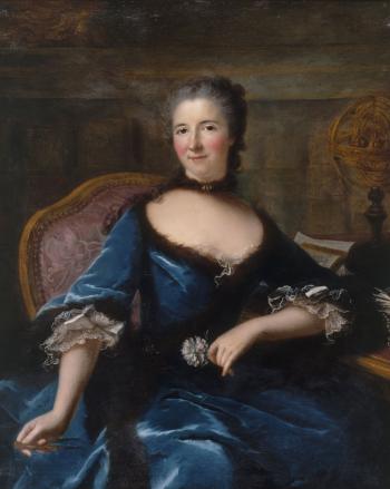 Portrait de Gabrielle Emilie Le Tonnelier de Breteuil, marquise du Châtelet - LOIR Marianne