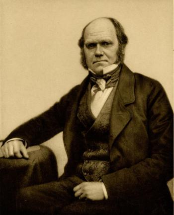 Charles Darwin à 45 ans - 