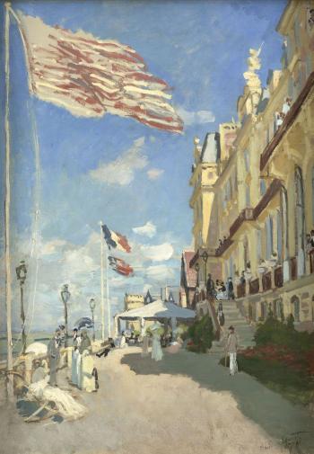 <i>Hôtel des Roches Noires. Trouville</i> - MONET Claude