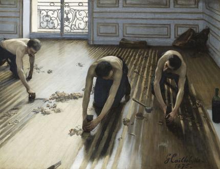 Caillebotte, Peindre les hommes