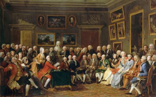 Les salons au XVIII<sup>e</sup> siècle