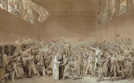 Les signataires du serment du Jeu de paume