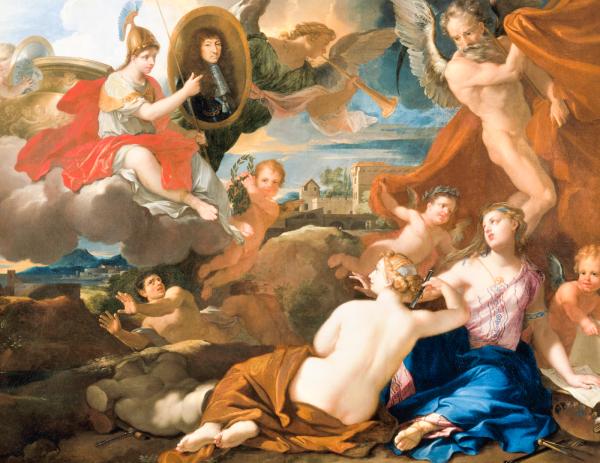 Le Progrès des arts du dessin sous le règne de Louis XIV