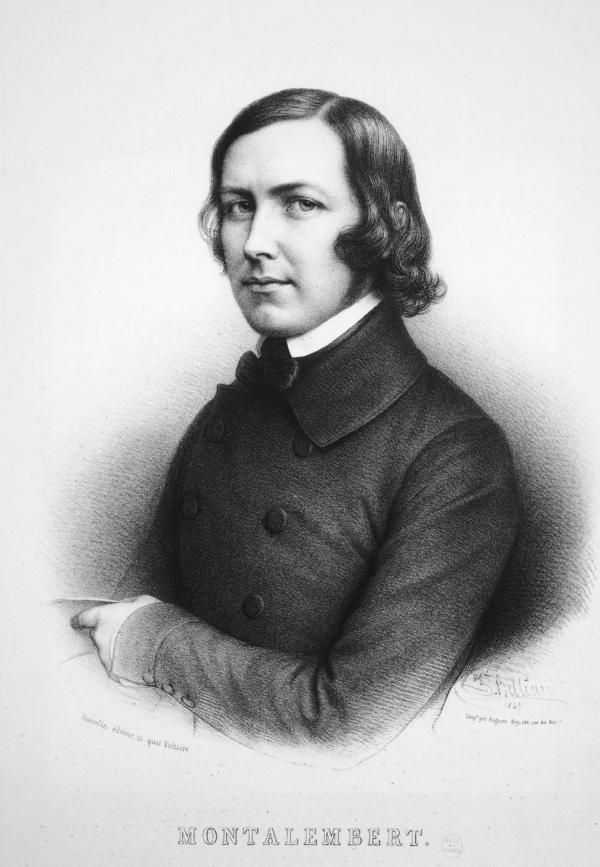 Charles Forbes, comte de Montalembert, 1843.