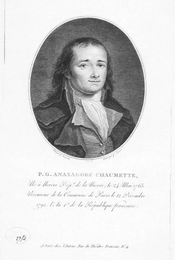 Pierre-Gaspard Chaumette dit Anaxagoras.