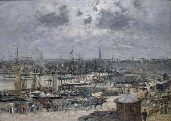 Le port de Bordeaux.