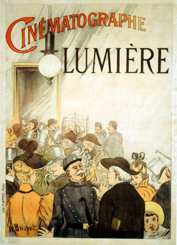 Le cinématographe Lumière - Histoire analysée en images et œuvres d'art | https://histoire-image.org/