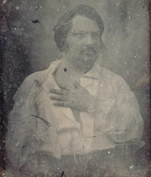 Portrait d'honoré de Balzac.