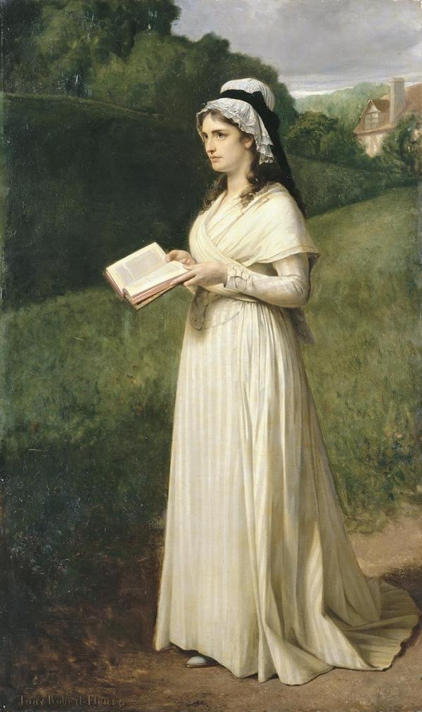 Charlotte Corday à Caen en 1793.